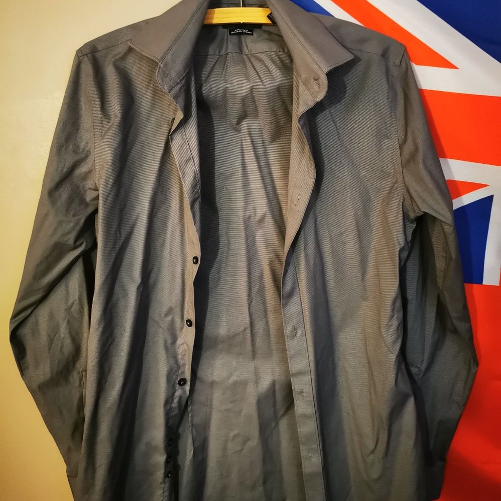 DKNY Slim-Fit Stretch Long Sleeve